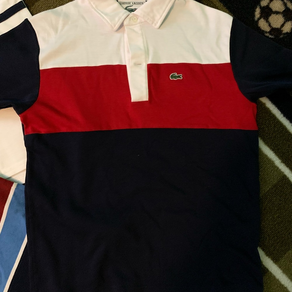 4 Lacoste Polo for boys . Size 12 Y. - Picture 3 of 4